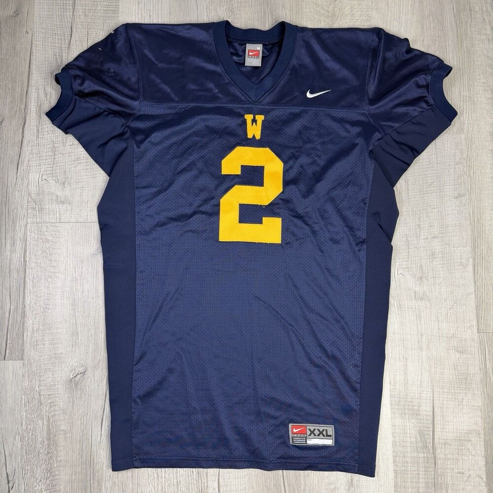 Nike Charles Woodson #2 Michigan Wolverines Football Jersey Men's 2XL READ Vtg R